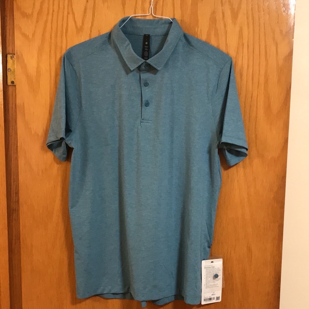 NWT Lululemon Evolution Short Sleeve Polo Shirt